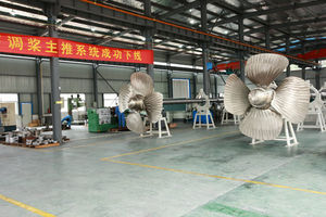 ship propeller / variable-pitch / shaft-drive / custom