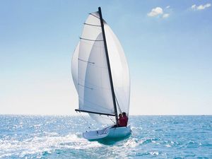 monohull / one-design / sport keelboat / open transom