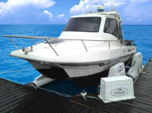 boat elevator / for catamarans / floating