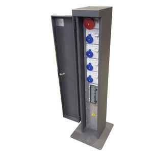 water supply pedestal / electrical distribution / for docks