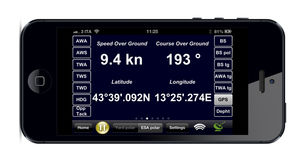 navigation software / for sailboats / for smartphones