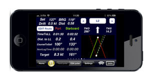navigation software / for sailboats / for smartphones