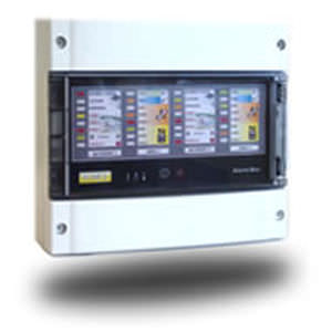 central monitoring and alarm unit for yachts and ships