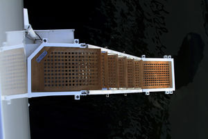 boarding ladder / for yachts / for boats / rotating