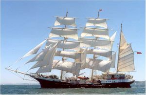 mainsail / headsail / downwind sail / for classic sailboats