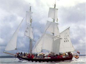 mainsail / headsail / downwind sail / for classic sailboats