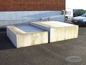 concrete float / for docks