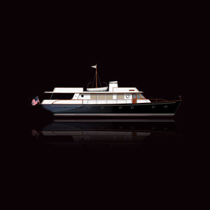 cruising motor yacht / classic / wheelhouse / with 3 or 4 cabins