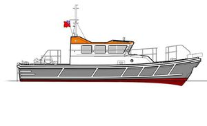 inboard work boat