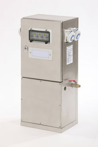 water supply pedestal / electrical distribution / with built-in light / for docks