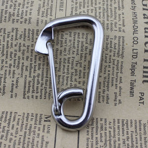 snap shackle with eye / double-action safety / quick-release / standard