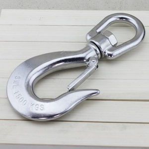 snap shackle with swivel / quick-release / multi-purpose