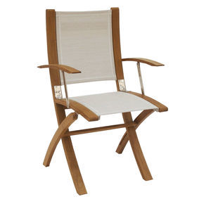 standard boat chair / folding / teak