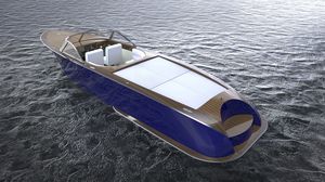 electric runabout / dual-console / wooden / classic