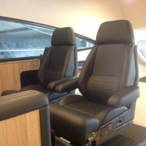 boat seat / for yachts / with armrests / high-back