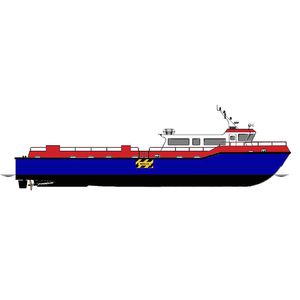 supply offshore support vessel / crew transfer