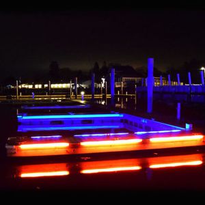 marina fender / dock / RGB LED