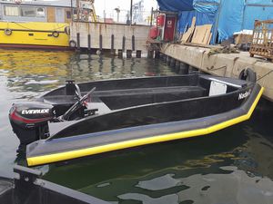 work boat / HDPE / rigid hull inflatable boat