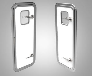 boat door / stainless steel
