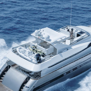 cover fabric for marine upholstery / Bimini top / for winter awnings / polyester