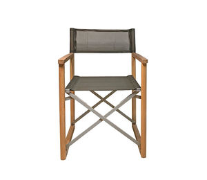boat director's chair / folding / wooden
