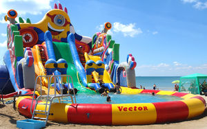 slide water toy / inflatable