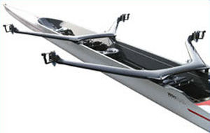 Racing rowing boat / double sculls 2X / 2-