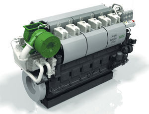 Ships engine / auxiliary / medium speed / diesel