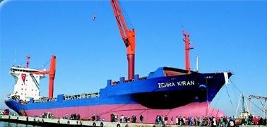 cargo ship : container ship (shipyard) 950 TEUS/ 12725 DWT Celik Tekne Shipyard