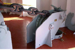 chain stopper for ships HATLAPA Uetersener Maschinenfabrik & Co. KG