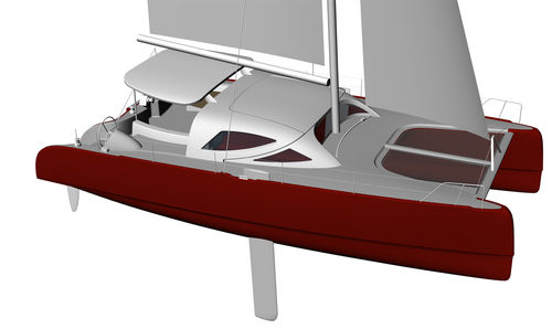 cruising-racing catamaran (sailboat) MATTIA 52 Mattia