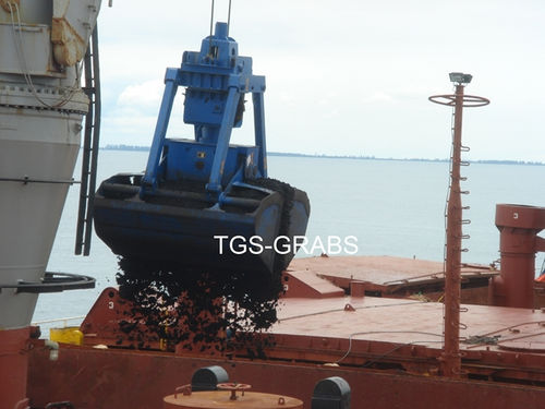 discharge grab for bulk carrier ships The Grab Specialist BV T.G.S. 