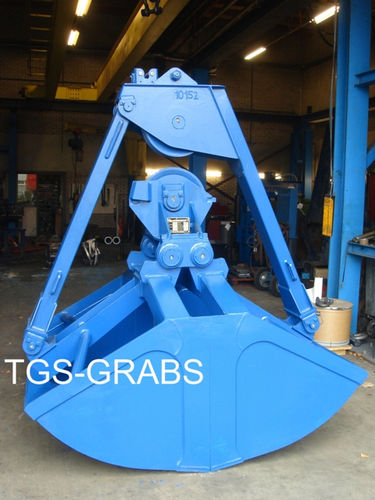 discharge grab for bulk carrier ships TWO ROPE The Grab Specialist BV T.G.S. 