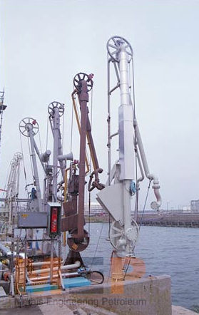 marine loading arm for barge 4''-16'' Metais Engineering Petroleum