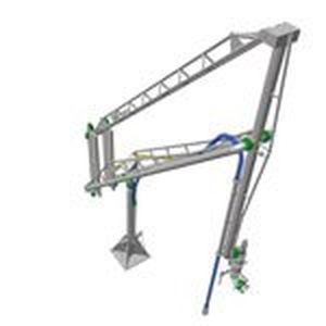 marine loading arm (with gas return line) MLA 260: 4''-24''/-200&deg;C+300&deg;C Kanon