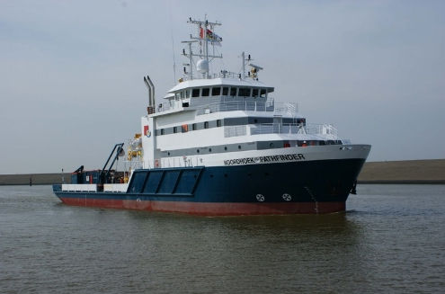 offshore support vessel : diving support vessel (shipyard) NB438 - 1.490 DWT Shipyard DeHoop