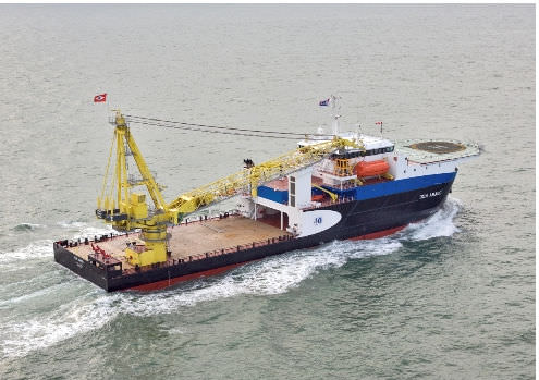 offshore support vessel : diving support vessel (shipyard) NB424 - 5.500 DWT Shipyard DeHoop