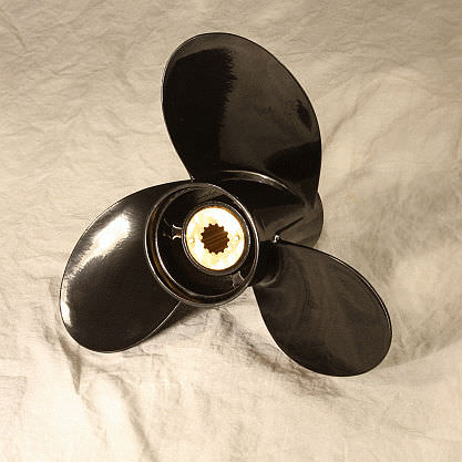 outboard and sterndrive propeller for boats (3 blades, aluminium) C  CLASS - 40 -> 70 hp Power Tech Propellers