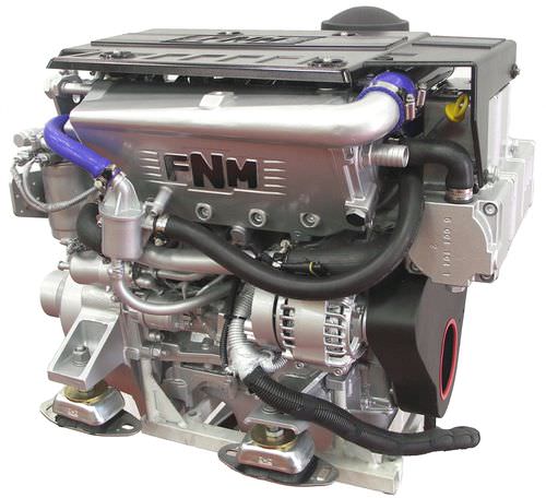 pleasure boat engine : in-board diesel engine 100 - 200 hp (common-rail, turbocharged) FNM - HPE 110 Fnm Marine - CMD