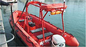 rescue boat : rigid inflatable boat (outboard, jockey console) BRIO 620 FRB Duarry