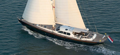 sailboat : cruiser sailing-yacht (aluminium, custom-made) 100' TRADITIONAL Van Dam Nordia