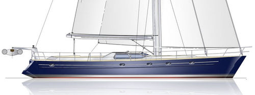 sailboat : cruiser sailing-yacht (aluminium, custom-made) 58' CRUISER Van Dam Nordia
