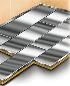 sandwich panel (for ship's floor) F-300 NORAC