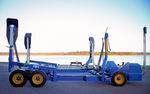 launch and recovery self-propelled boat handling trailer (remote controlled) 12 Sublift