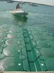 Modular floating drive-on dock EIRGLIDE Air Float