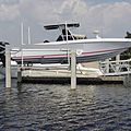 Aluminium boat lift - DECO
