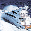 Aluminium luxury super-yacht / sport-fishing / custom-made - MARLENA