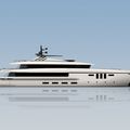 Aluminium luxury yacht / displacement / tri-deck - 48