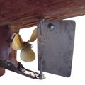 boat rudder blade - AISI-316
