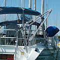boats davit / telescopic / and rotary operated - 1400 Rotating